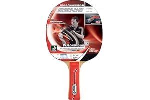 Donic-Schildkröt Waldner 600 733862 - Raqueta de Tenis de Mesa PLS Grip (1,8 mm, Goma, 2 Estrellas)
