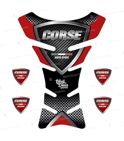Paraserbatoio resinato compatibile moto DUCATI Panigale V2 e V2 2025 DU PN 03