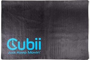 ‎CUBII Cubii Workout Mat, Non-Slip Surface, Hardwood Floor and Carpet Protector