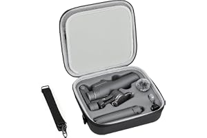 FPVtosky Fodral för DJI Osmo Mobile 8P Creator Combo, vattentätt bärbart fodral för Osmo Mobile 8P Gimbal Stabilisator och andra tillbehör, PU-bärväska för resor/utomhusfotografering [ENDAST fodral]