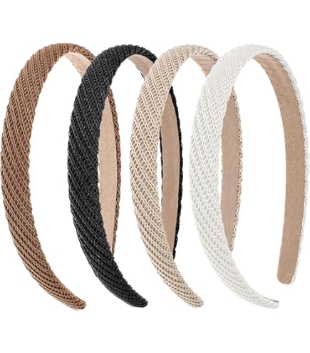 SJUIEO Vrouwen Hoofdband Meerlaags Metaal 1 STUK Dunne Zilveren Elegante Hoofdband Antislip Meerlaags Haaraccessoires Voor Vrouwen