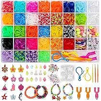 OWill 2500 loom-bandenset voor armbanden, 40 rasters