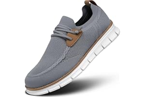 KEEZMZ Männer zu Fuß Boot Schuhe Rutschen auf Casual Loafers rutschfeste Komfortable Leichtgewicht Arbeit Fahrschuhe Herren