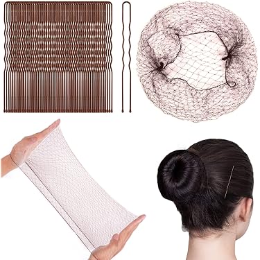 200 Pezzi Retine per Parrucche Capelli Invisibile Reti Bordo Elastico
