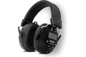 ION Audio Tough Sounds 2 – Gehörschutz mit Bluetooth und Radio, wetterfest, batteriebetrieben, 20 Std. Laufzeit, mit Freisprechfunktion