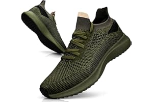 Pjlmc Zapatillas Running Hombre Zapatos Deporte Correr Jogging Caminar Bambas Deportivas Hombre Casual Gimnasio Fitness Gym Atlético Trekking Tenis Asfalto Ligeros Transpirables Trabajo Sneakers