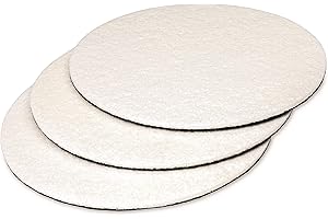 Griot's Garage 10614 6" Glass Polishing Pad (Set of 3)
