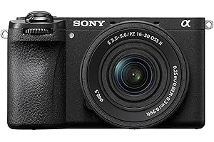 Sony Alpha 6700 | Appareil Photo Hybride APS-C INCL. 16-50mm II Objectif (Mise au Point AF basée sur l'IA, stabilisation d'image sur 5 Axes, vidéo 4k 120p, écran Tactile)