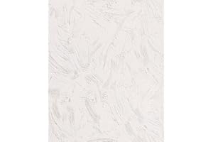 Rasch Tapete 483482 - Weiße Vliestapete mit Putz-Optik, Spachtel-Optik - 10,05m x 0,53m (LxB)