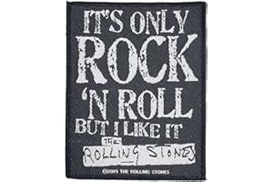 The Rolling Stones It's Only Rock N Roll Unisex Patch Mehrfarbig