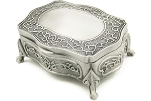 FALADO Wingostore - Caja de música de aleación de Metal con Movimiento Dorado para Navidad, cumpleaños, día de San Valentín (Tune: You Are my Sunshine)