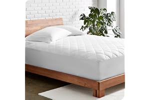 Bare Home Coprimaterasso trapuntato (super king), coprimaterasso rinfrescante, facile da pulire, elastico, elasticizzato, fino a 30 cm di profondità (super king)