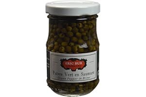 ERIC BUR Poivre Vert en Saumure 100 g - Lot de 4