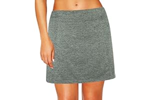 Jhsnjnr Women's Athletic Skorts Lightweight Active Skirts with Shorts Pockets Golf Tennis Workout Sports