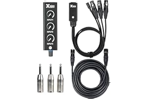 XVIVE Mezclador personal portátil de 3 canales