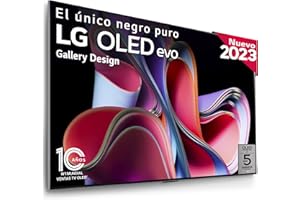LG OLED55G36LA 55", 4K OLED EVO, Smart TV, webOS23, Procesador Máxima Potencia, Dolby Vision, Dolby Atmos, Gaming, Alexa/Google Assistant