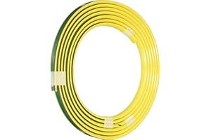 4R QUATTROERRE.IT Quattroerre 31870 Profilo Giallo Adesivo per Dam Paraurti Full Anteriore + Posteriore Alfa Giulietta con Biadesivo 3M APT