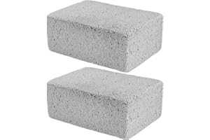 Kopinma 2Pcs Pierre de Nettoyage pour Barbecue, Réutilisables Nettoyant de Brique en Pierre pour Nettoyage des grilles enlever Les Taches d'huile pour Barbecue