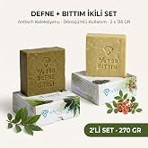 Anatolia Soap 1978 Mesopatamia Collection, Bıttım ve Defne Garlı, Saf%100 Sa&ccedil; Problemlerin i&ccedil;in Harika Bir Set (2'li set)
