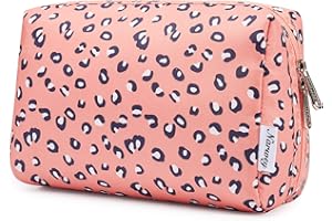 Narwey Bolsa de Aseo Grande Neceser Organizador de Maquillaje Kit de Aseo Bolsa Makeup Bolsa de Maquillaje Mujeres Niñas