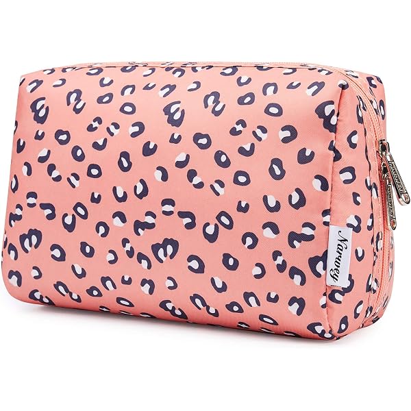 Mathilde M – Kosmetiktasche Mittelgroß, Mit Reißverschluss, 12,5 X 19 Cm, Nylon Mit Satin-Futter