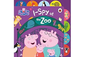 Peppa Pig: I Spy at the Zoo: Tabbed Board Book