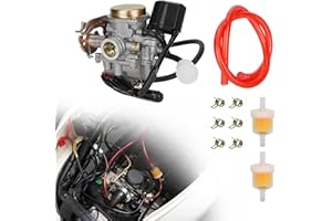 GY6 50cc Carburateur PD18 avec filtre à carburant et conduite de carburant pour GY6 49cc 50cc 139QMB 4 temps Scooter cyclomoteur Taotao Lance Eagle Tank Urban VIP Future Champion Kymco Parts