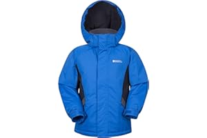 Mountain Warehouse Raptor warme Winterjacke für Kinder - wasserdichter Parka für Jungen und Mädchen, für extreme Kälte und Schnee, Ski-Jacke mit Taschen