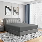 Cathay Home İkiz Lastikli &Ccedil;arşaf - &Ccedil;ift Fır&ccedil;alı Ultra Yumuşak - Kırışmaya ve Solmaya Dayanıklı - Sadece 35,5 cm Standart Cep 