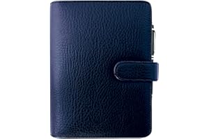 Exacompta - 72552E - Organiseur Exatime 17 Baltique - 15 x 19 cm - Semainier 16 mois - Septembre 2023 à décembre 2024 - Coloris bleu