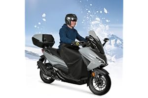 YISKY Cubrepiernas Scooter, Manta para Moto Invierno, Funda de Pierna de Scooter, Protector Piernas Sooter Universal, Delantal de Protección de Piernas de Moto, para Protección de Piernas y Rodillas