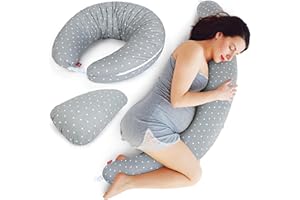Cuddlez Breastfeeding, Pregnancy and Nursing Pillow | Comfort and Support for Bump and Baby | Maternity Essentials Gift | Baby Feeding and Body Support | UK Brand