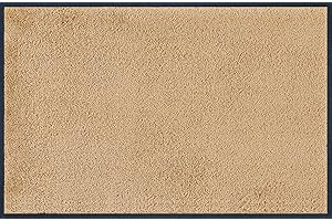 WASH + DRY Wash+Dry Wycieraczka, Sahara, do wewnątrz i na zewnątrz, nadaje się do prania (50 x 75 cm)