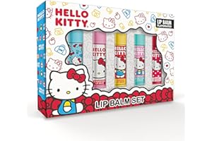 CORSAIR TOILETRIES HELLO KITTY 5 X LIP BALMS