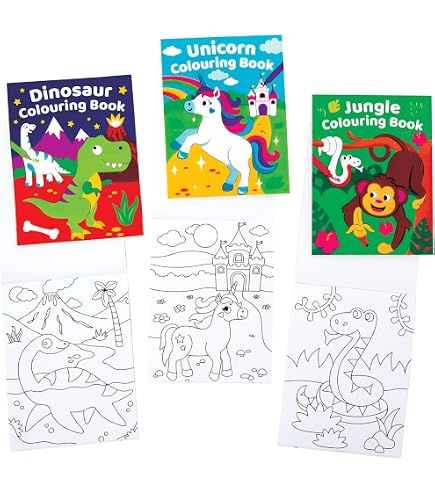 Baker Ross FC993 Mini Libri da Colorare Vita Marina - Set di 12, Attività Manuali per Bambini Baker Ross FC993 Mini Libri da Colorare Vita Marina - Set di 12, Attività Manuali per Bambini