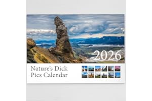 HAGUE Secret Santa Gifts for Men & Women | 2026 Calendar Nature’s Dick Pics Funny Gift | Funny Christmas Gifts Joke Calendar | Stocking Fillers Under £10 | Novelty Gifts Stocking Filler | Adult Gag Present