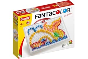 Quercetti - 0950 FC Portable Large mix Loisirs Créatifs - Jeu De Mosaïques