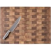 End Grain Ceviz El Yapımı Ahşap Kesme Tahtası | Sunum, Servis Ve Dekoratif Kullanım