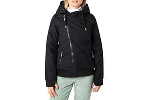 Sublevel Übergangsjacke Damen – Bequeme Jacke mit Schrägem Reißverschluss für Frühjahr und Herbst