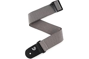 PLANET WAVES D'Addario Accessories Guitar Strap - Guitar Accessories - Electric Guitar Strap, Acoustic Guitar Strap, Acoustic Electric Guitar Strap & Bass Guitar Strap - Classic Tweed - Grey
