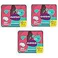 Ultra Absorbent Disposable Period Panties, M-L, 10 Pcs Per Pack(Pack of 3,30 Pcs)