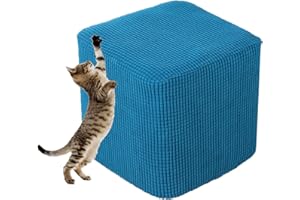 UYEOCO Funda Otomana Cuadrada De Tejido Jacquard 40x40/45x45CM Funda De Reposapiés De Sofá, Funda Para Taburete Elástica Extraíble Moderno Protector De Puff Con Parte Inferior Elástica ( Color : I , Size : 3