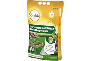 SOLABIOL Carbonate De Chaux Et De Magnésium - 10kg - Efficace - Granulé SOCHAUX10