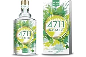 4711® Remix Cologne Green Oasis I Eau de Cologne - frizzante - libera - avventurosa - per una vera gioia di vivere! I Spray con atomizzatore naturale da 100 m