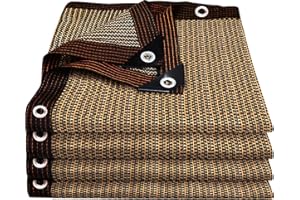 QHAIYYBF Tela Sombra,Malla Sombreo Exterior,Sombra Jardin,Toldo Rafia80% Resistente a los Rayos UV,para pérgolas,Balcones,Plantas,invernaderos,Coches,gallineros, Exteriores,graneros y casetas para Perros