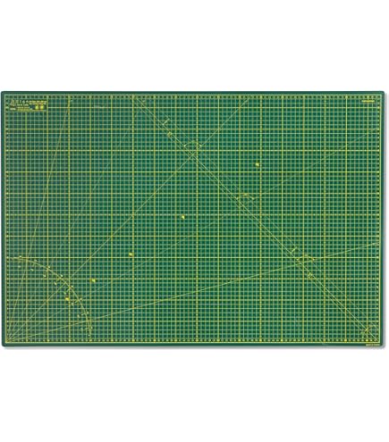 Plaque de coupe - TRANSOTYPE - (L)900 x (P)600 x (H)3 mm - Vert/Noir