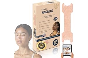 CMR GLOBAL 100 PCS - Tiras Nasales Antironquidos para Dormir. Anti Ronquidos Nariz, Antirronquidos Para una Mejor Respiración al Dormir. Alivia la Congestión Nasal, Breathe Right. Nasal strips - 66 x 19 mm