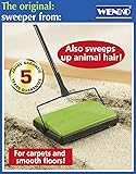 WENKO LIGHTWEIGHT CARPET & HARD FLOOR SWEEPER PET HAIR FREE DELIVERY UK