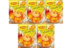 PRIMA 5 x Götterspeise Winiary Galaretka 5 razy (Pfirsich)
