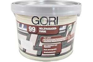 GORI 99 Holz- und Fassadenfarbe 2052 Lichtgrau, 2,50 Liter